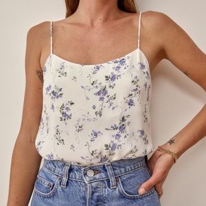 Reformation Atticus Madeline Floral Camisole Top
